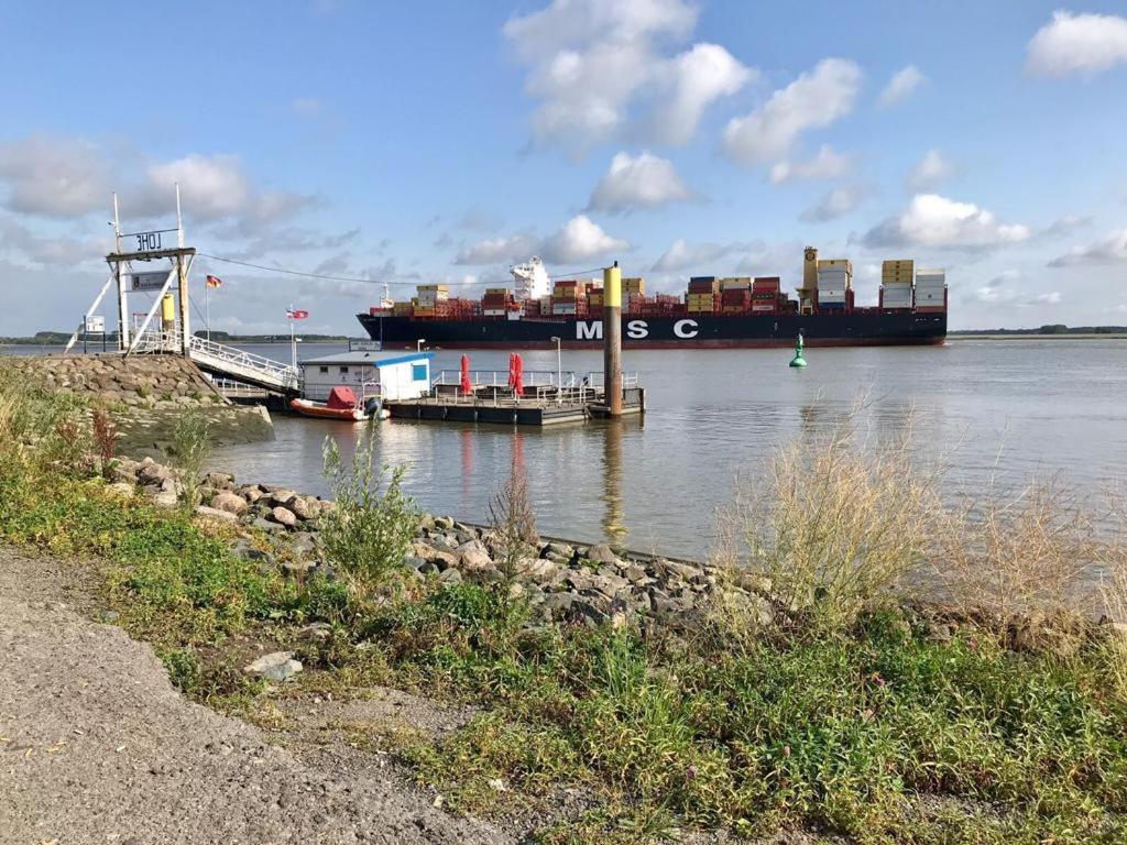 Fewo Blankenese Im Haus Luehegarten Grünendeich Zewnętrze zdjęcie